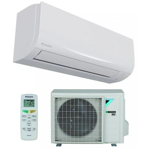 DAIKIN SENSIRA (FTXF35E / RXF35E/F) KLÍMA MONO OLDALFALI SZETT 3,5 KW