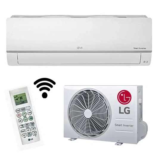 LG SILENCE PLUS PC09SQ PC09SQ.NSJ / PC09SQ.UA3 KLÍMA MONO OLDALFALI SZETT 2,6 KW