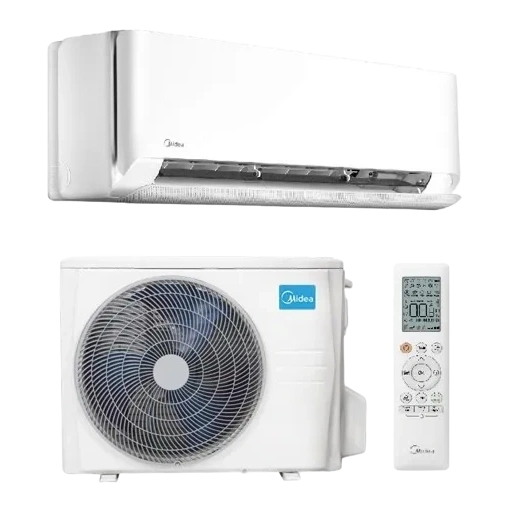 MIDEA BREEZELESS E MCB-18-SP ( CB1-18HRFN8-I / CB1-18HFNX-O ) MONO OLDALFALI KLÍMA SZETT 5,3 KW