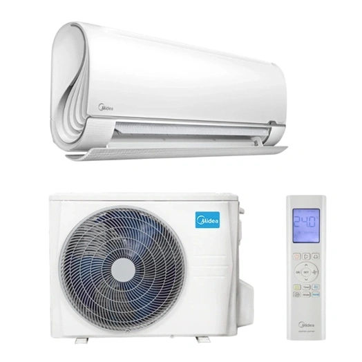 MIDEA BREEZELESS MSF4-12-SP (MSFAAU-12HRFN8(B) / MOX230-12HFN8-BR) KLÍMA MONO OLDALFALI SZETT 3,5 KW
