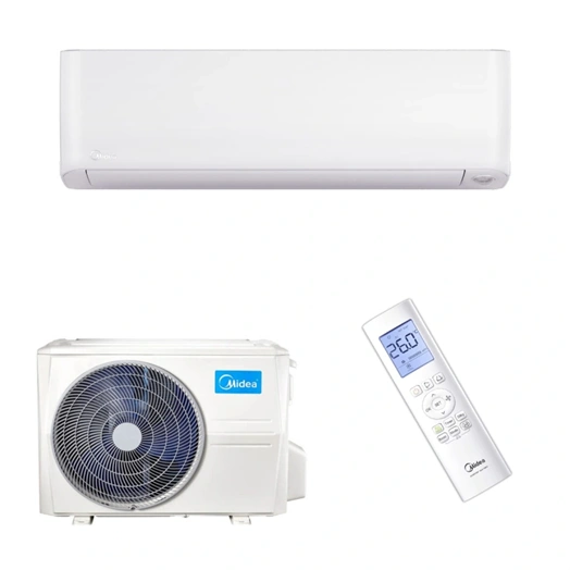 MIDEA OASIS PLUS+ MOPP-09-SP ( MSOPP-09HRFN8 / MOX330-09HFN8-OPP ) KLÍMA MONO OLDALFALI SZETT 2,6kW